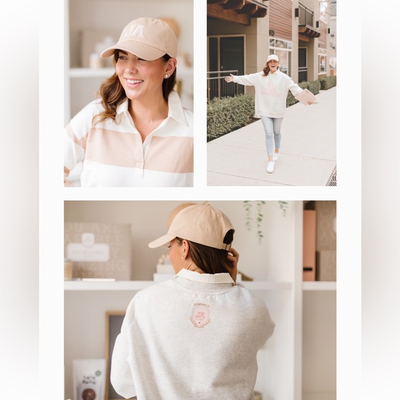 BRUNETTE THE LABEL xJILLY ACADEMY BIG SISTER CREW NECK SWEATSHIRT - Picture 2 of 7